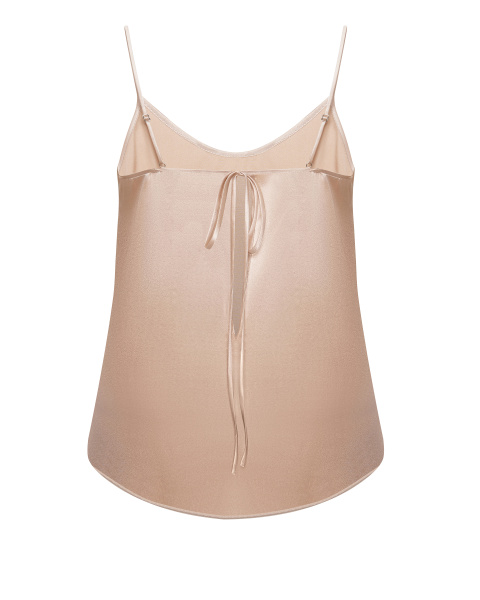 Топ с удлиненной спинкой 