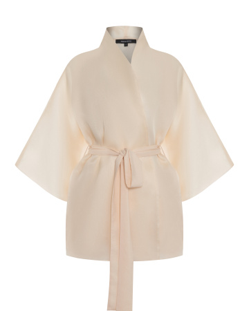 Двухслойное кимоно с поясом