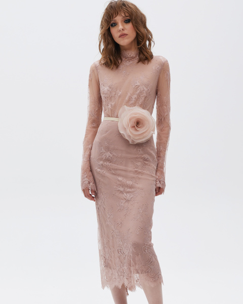 Юбка макси на поясе