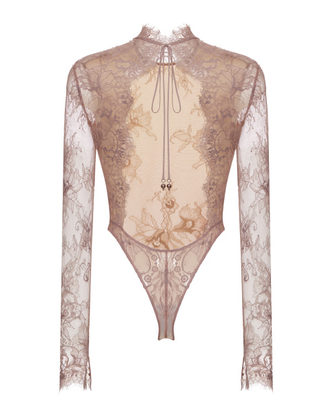 Боди кружевное с открытой спинкой