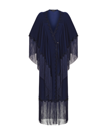 Накидка с бахромой