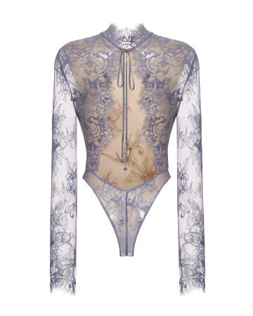 Боди кружевное с открытой спинкой