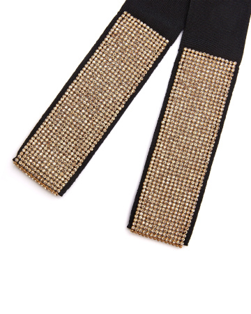 Чокер-лента со стразами