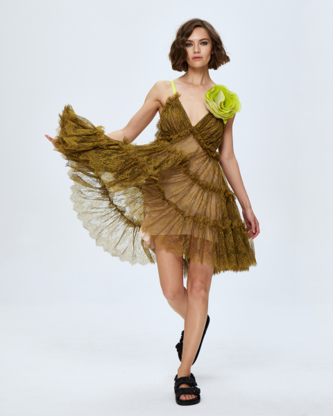 Сарафан с открытой спинкой