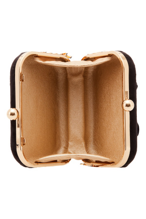 Клатч-бокс из перьев фазана