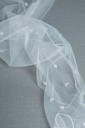 Перчатки со стразами