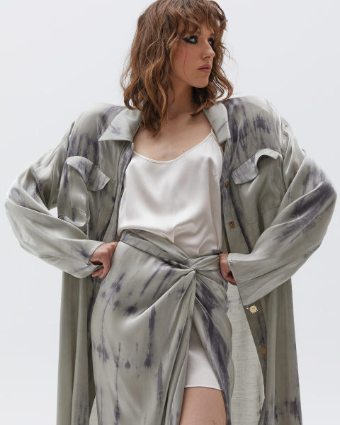 Платье-комбинация базовая мини