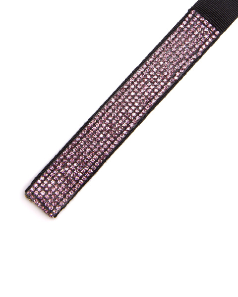 Браслет-лента со стразами
