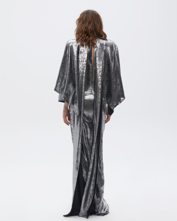 Юбка-парео с глубоким разрезом