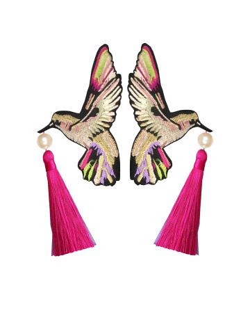 Парные броши "Неразлучники"