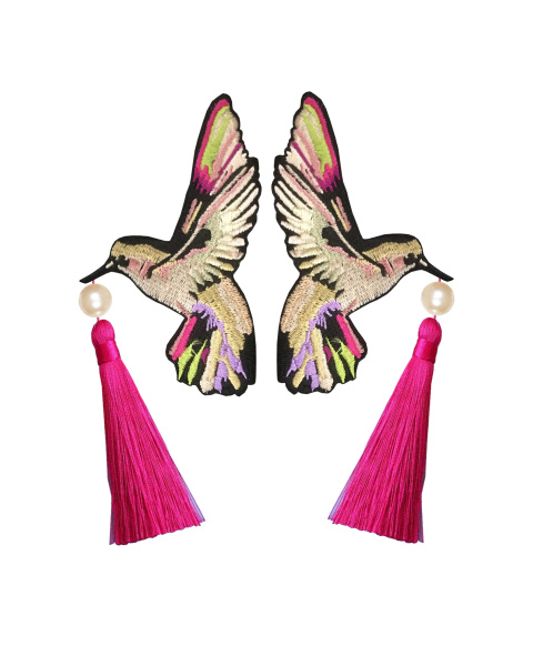 Парные броши "Неразлучники"