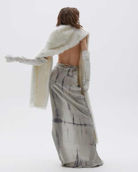 Горжетка из экомеха