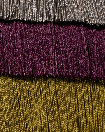 Клатч из бахромы с цепочкой