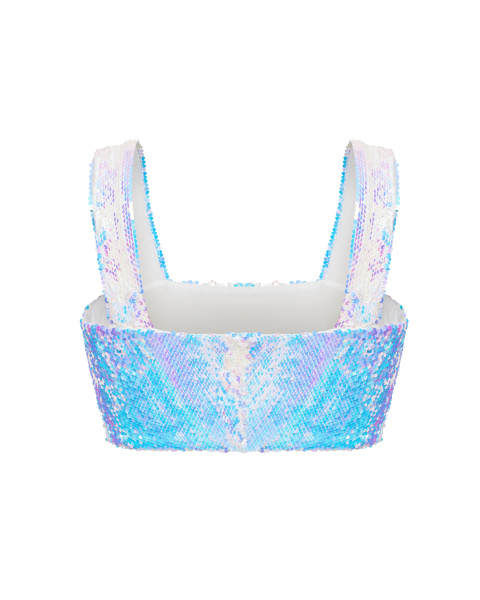 Топ из пайеток 