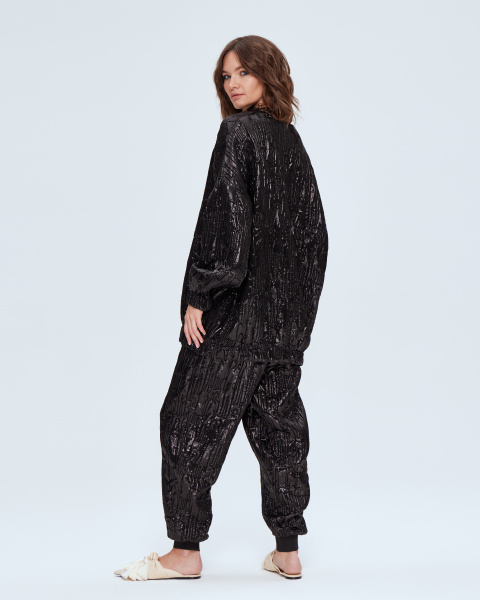 Фактурные спортивные брюки