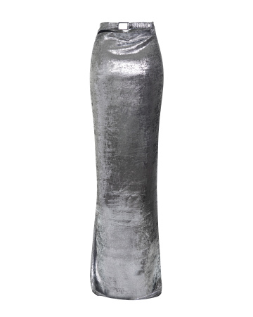 Юбка-парео с глубоким разрезом