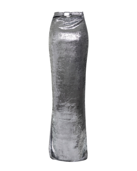 Юбка-парео с глубоким разрезом