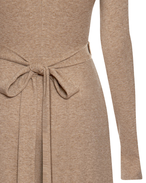 Комбинезон трикотажный с разрезом по ноге