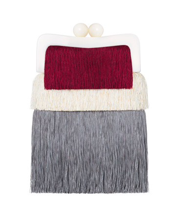 Клатч из бахромы