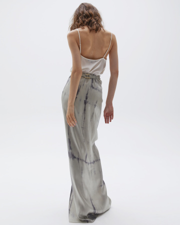 Юбка-парео с глубоким разрезом