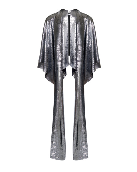 Свободная блуза-водолазка с шарфом Свободная блуза-водолазка с шарфом