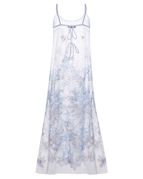 Сарафан макси на бретелях