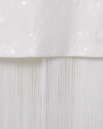 Юбка-мини с бахромой