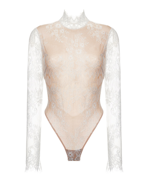 Боди кружевное с открытой спинкой Боди кружевное с открытой спинкой