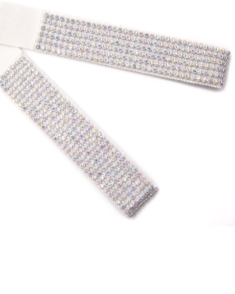 Браслет-лента со стразами