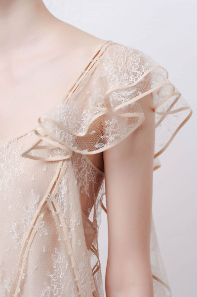 Кружевной сарафан с комбинацией