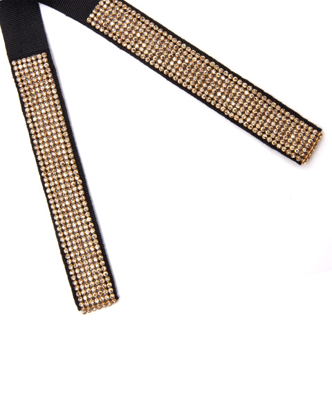 Браслет-лента со стразами