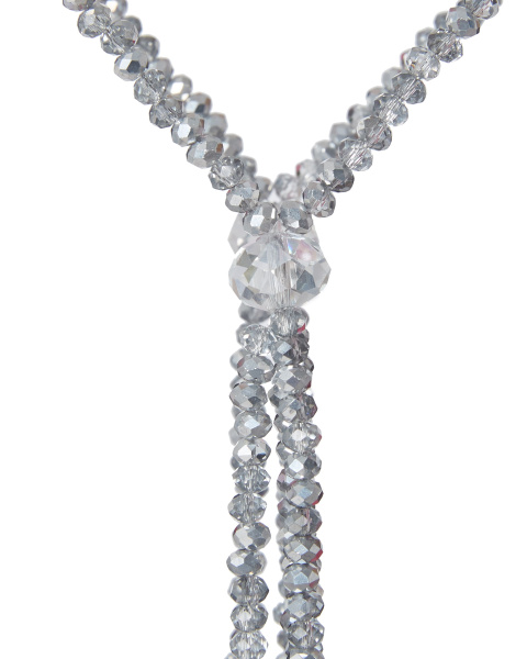 Сарафан-сетка из бусин