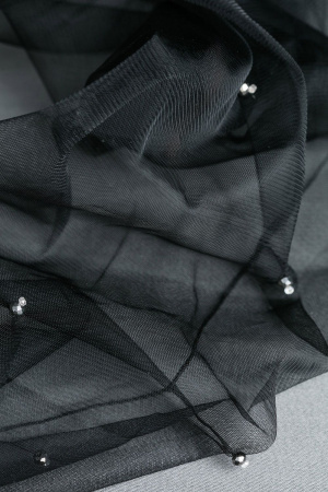 Перчатки со стразами