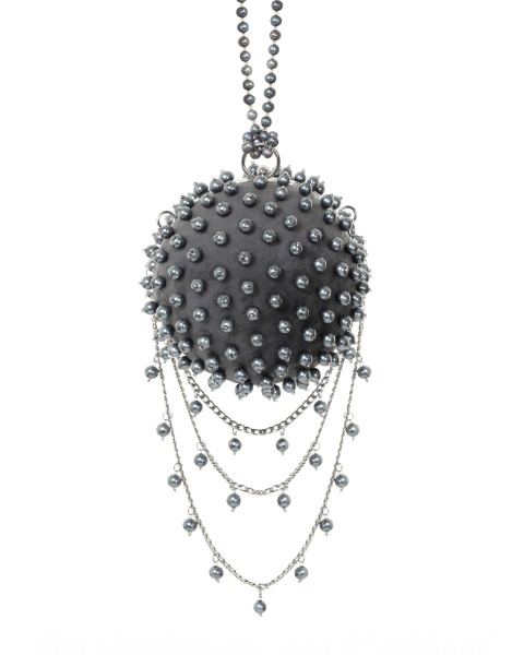 Клатч из эко-замши с цепочкой Клатч из эко-замши с цепочкой