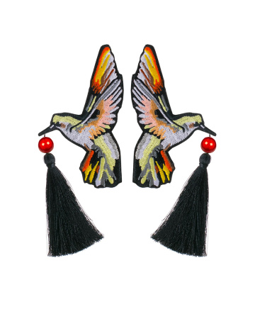 Парные броши "Неразлучники"