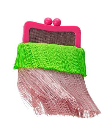 Клатч из бахромы