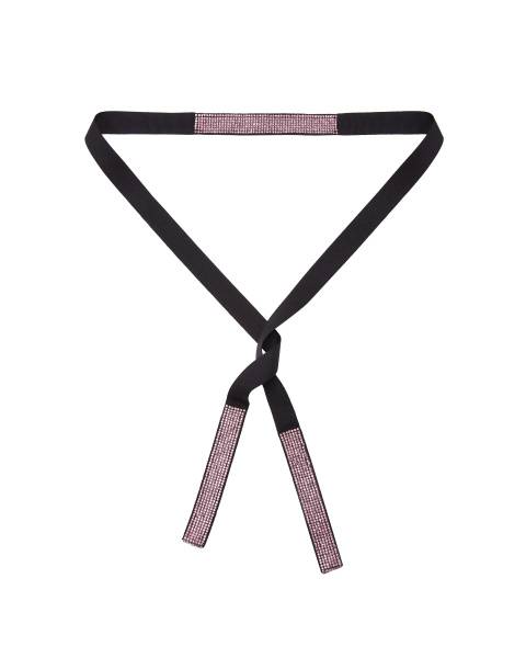 Браслет-лента со стразами