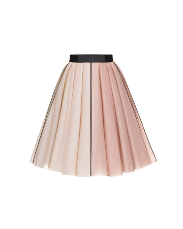 Юбка из фатина на поясе