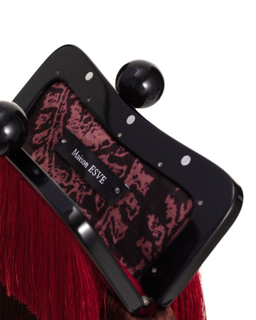 Клатч из бахромы