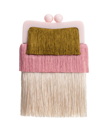 Клатч из бахромы