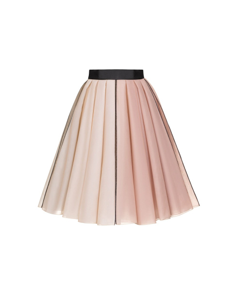 Юбка из фатина на поясе