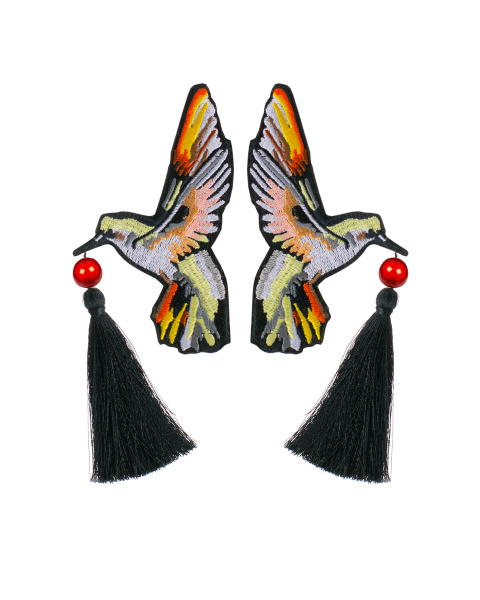 Парные броши "Неразлучники"