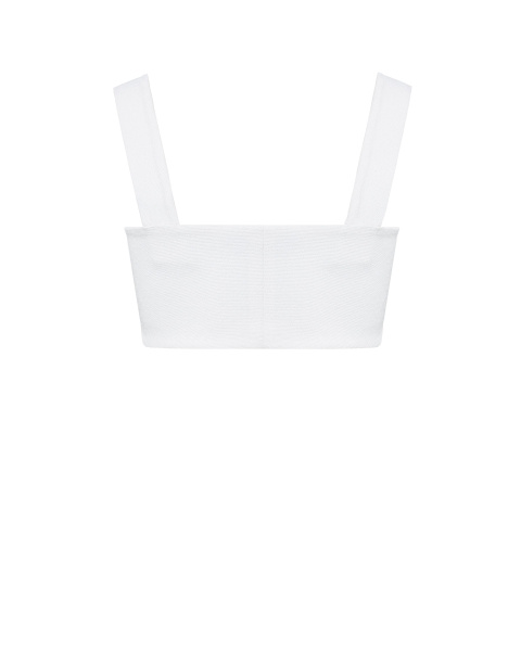 Топ укороченный на бретелях