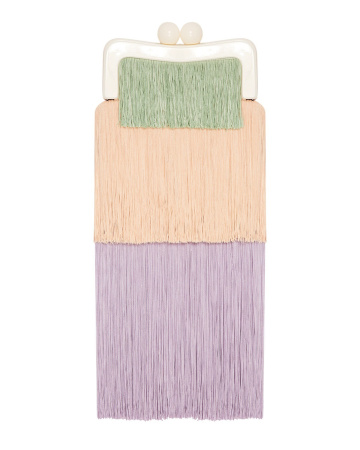 Клатч из бахромы Long