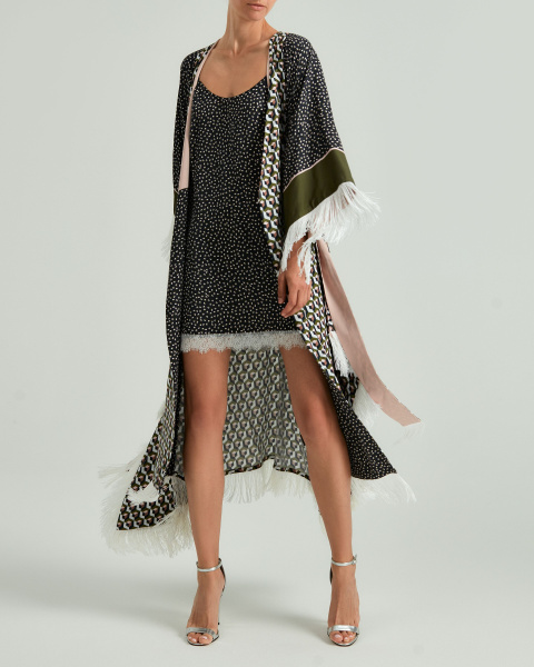 Платье-комбинация мини