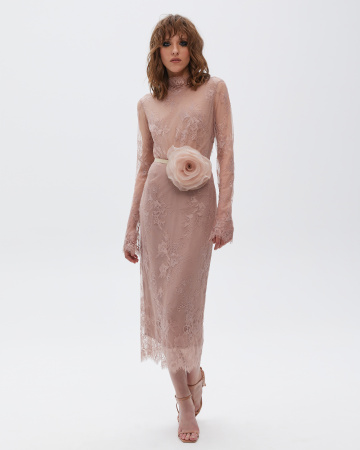 Юбка макси на поясе