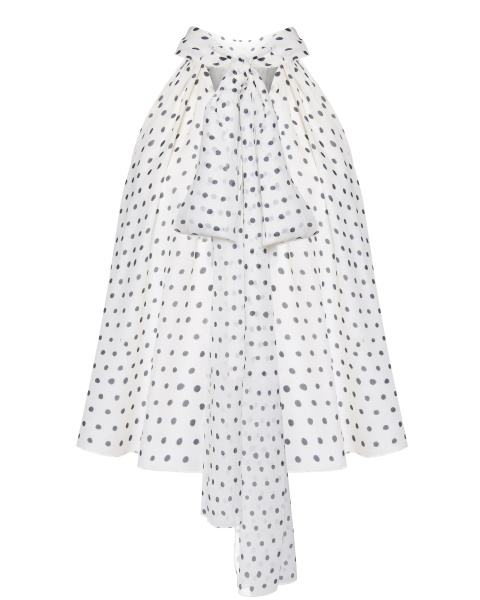 Топ со стойкой и американской проймой Топ со стойкой и американской проймой