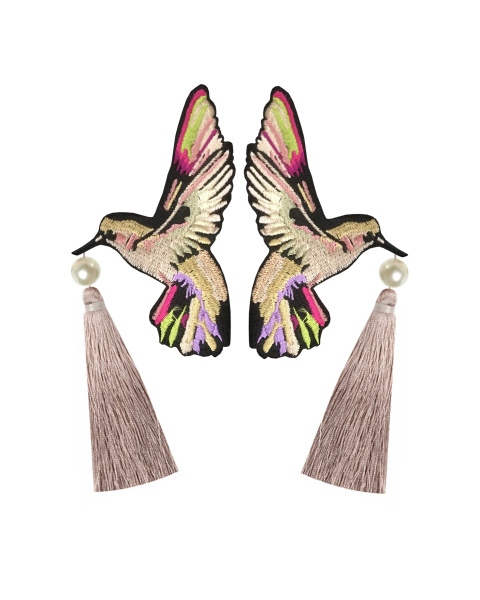 Парные броши "Неразлучники"