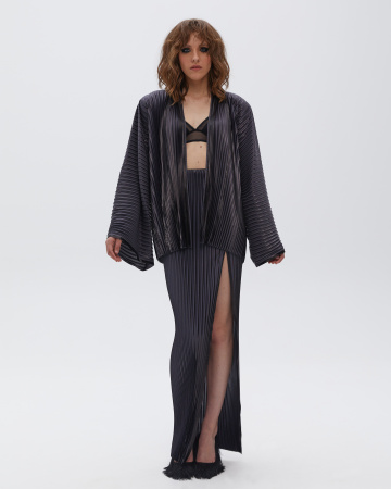 Юбка плиссе макси 